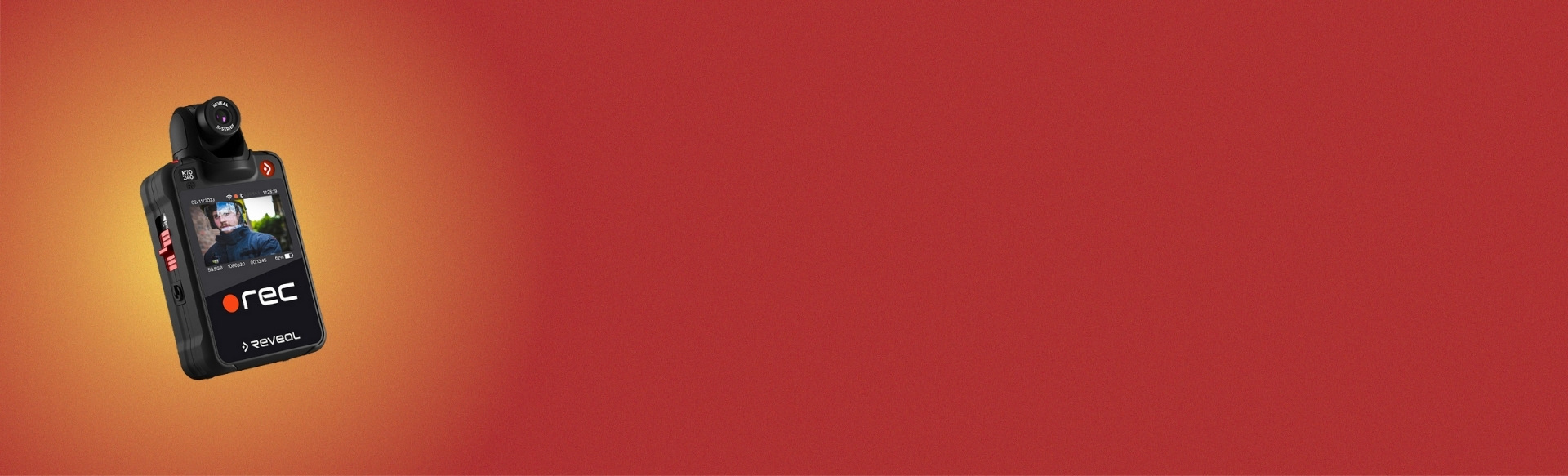 K Series body camera for fire and rescue teams