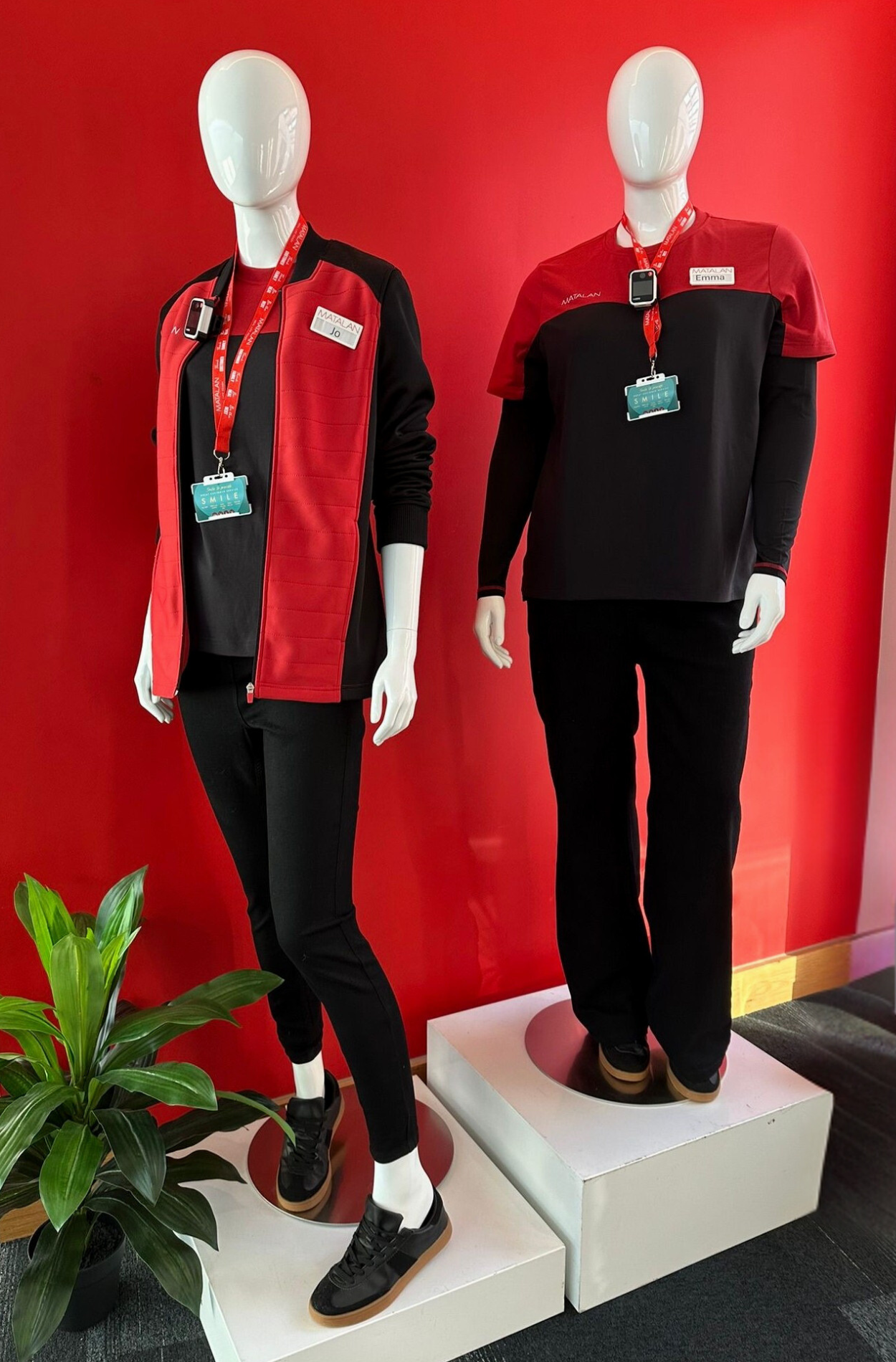 Matalan uniform with Calla body camera
