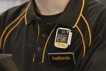 Reveal R1 camera in Halfords store m 1