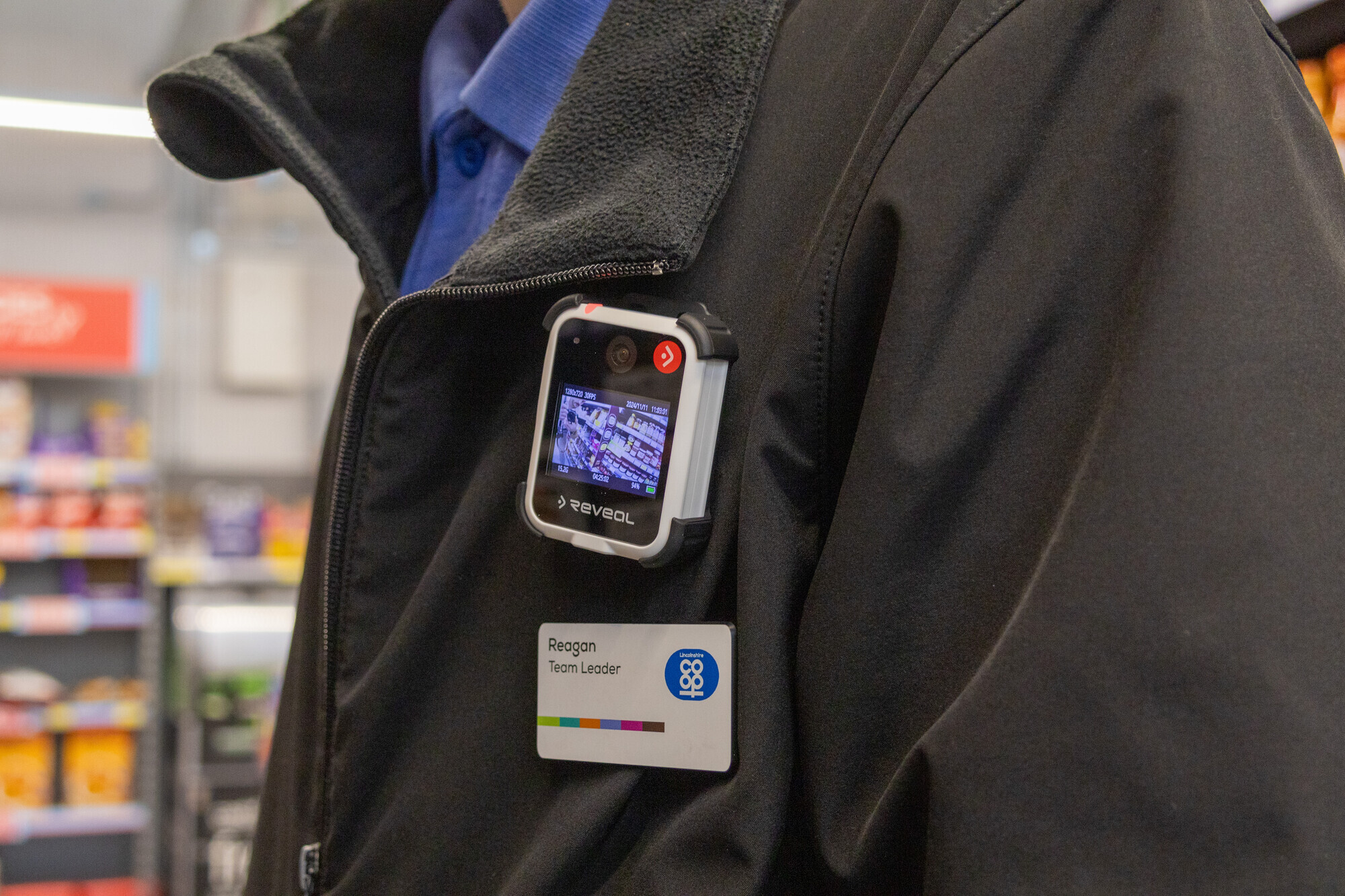 Ret co op camera switched on